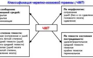Оказание первой медицинской помощи при черепно-мозговой травме