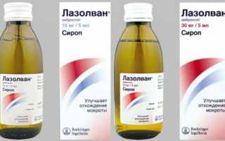 Лазолван для ингаляций в небулайзере: инструкция по применению