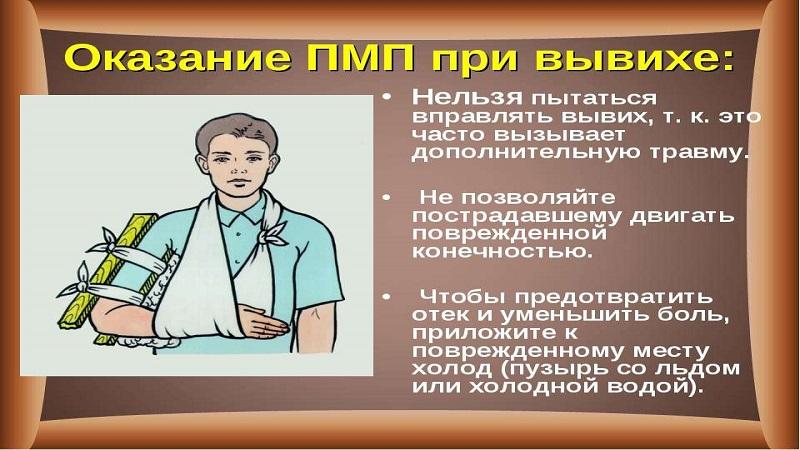 Как оказывать первую помощь при ушибах, растяжениях и вывихах