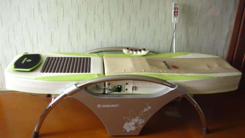 Что представляет собой массажная кровать Nuga Best