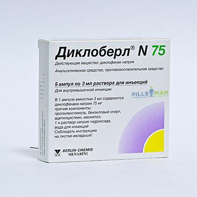 Как применять препарат Диклоберл