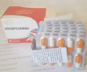 Как применять таблетки Хондрозамин