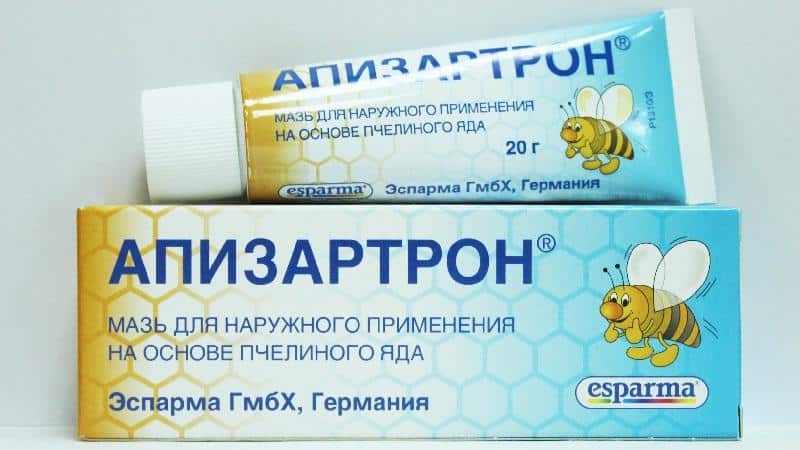 Как применять мазь Апизартрон
