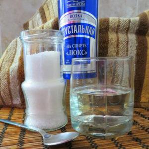Как сделать компресс из водки