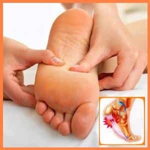 Как делать массаж пяток при пяточной шпоре