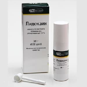 Как применять лидокаиновый спрей