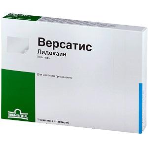 Как применять пластырь Версатис