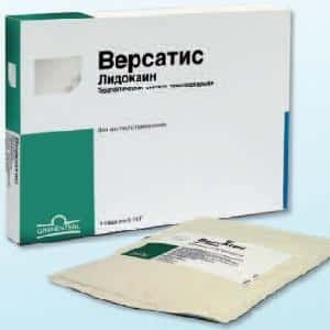Как применять пластырь Версатис