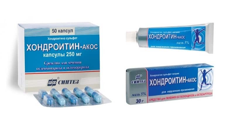 Как применять препарат Хондроитин Акос