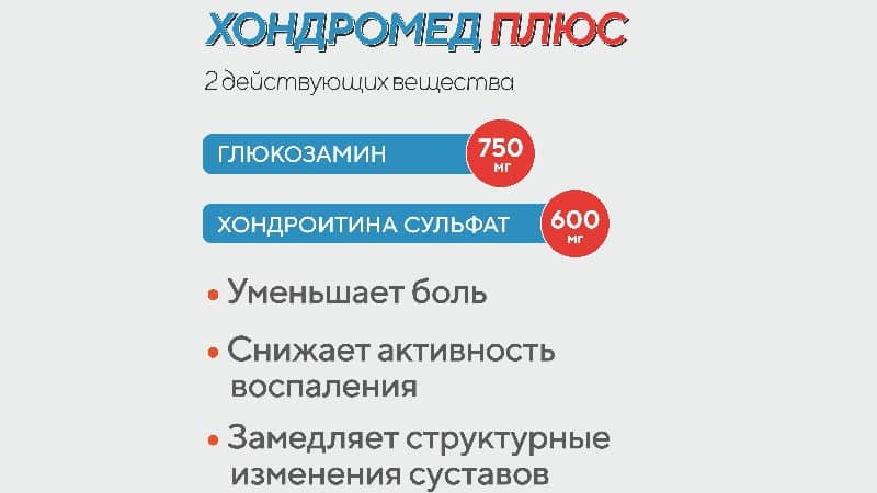 Как применять препарат Хондромед Плюс