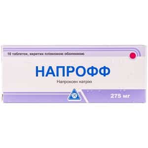 Как применять препарат Напрофф