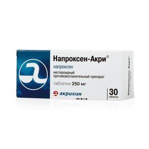 Как применять препарат Напроксен Акри