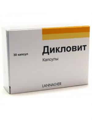 Как принимать таблетки (капсулы) "Дикловит"